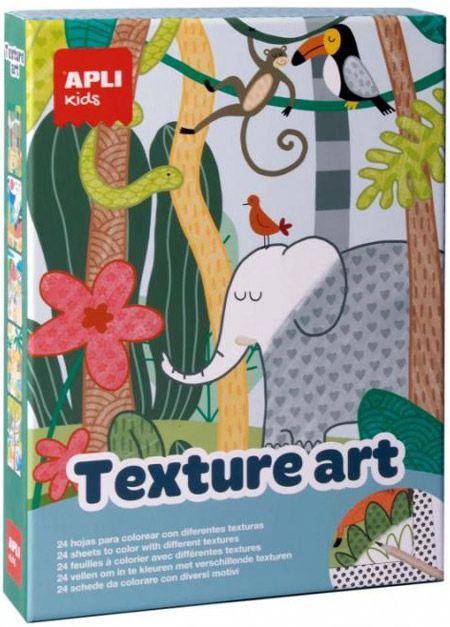 Игра за оцветяване с различни шарки Apli Kids