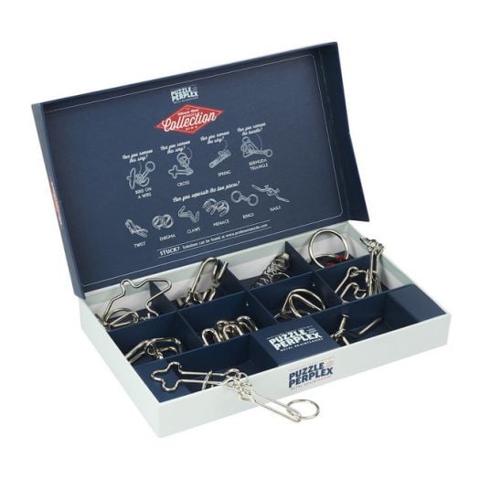 Комплект 3D метални пъзели Professor Puzzle, 10 бр.