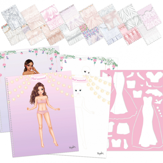 Книжка за оцветяване Top Model - Специална сватба