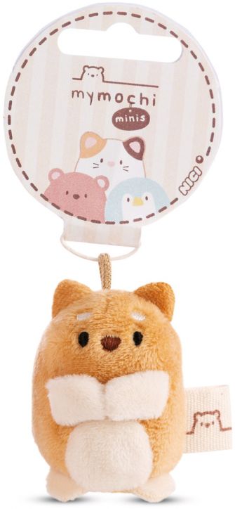 Плюшена играчка Nici Mymochi Minis - Куче Hiro, 5 см.