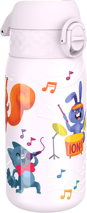 Бутилка за вода Ion8 - Животни, 400 мл.