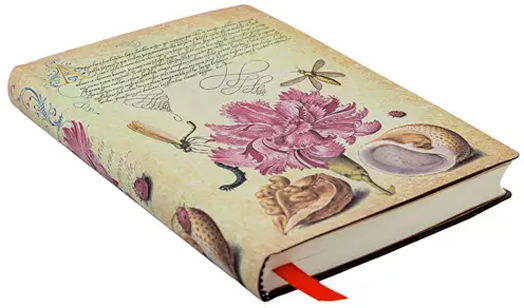 Тефтер Paperblanks - Pink Carnation, мека корица, 9 х 14 см.