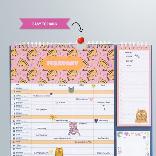 Планер-пад Grupo Erik Cats за 16 месеца - септември 2024 / декември 2025 година