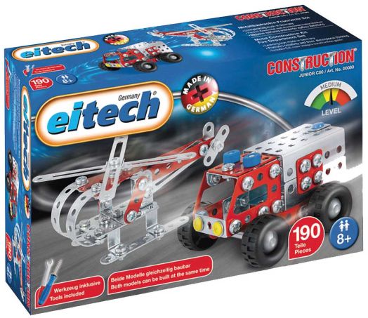 Метален конструктор Eitech - Пожарникарски комплект