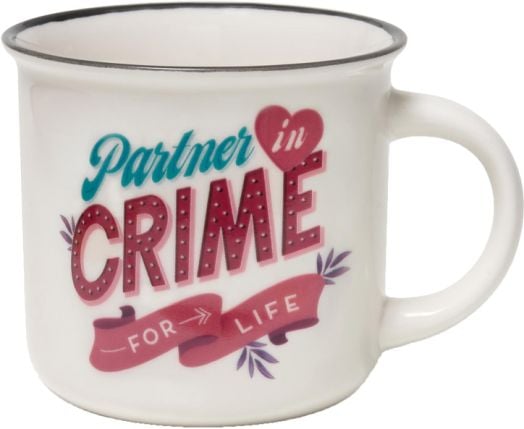 Порцеланова чаша Legami - Partner in crime for life