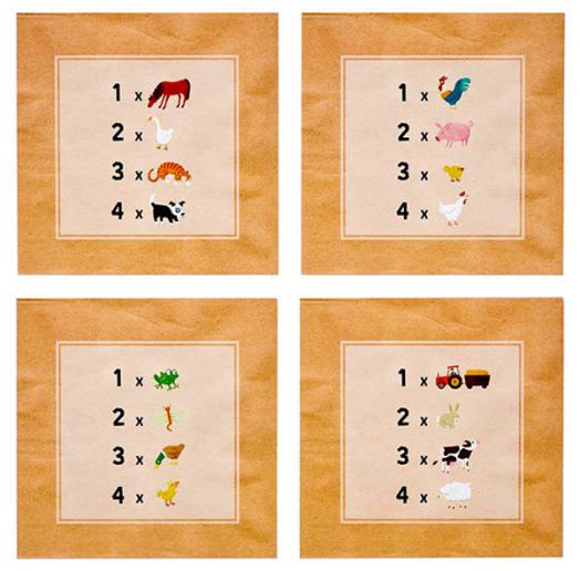 Комплект за рисуване с вода Tiger Tribe - Ферма