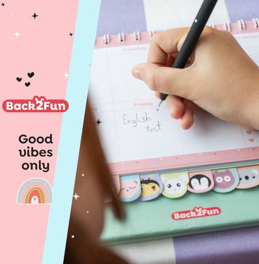 Настолен седмичен планер Miquelrius Back2Fun