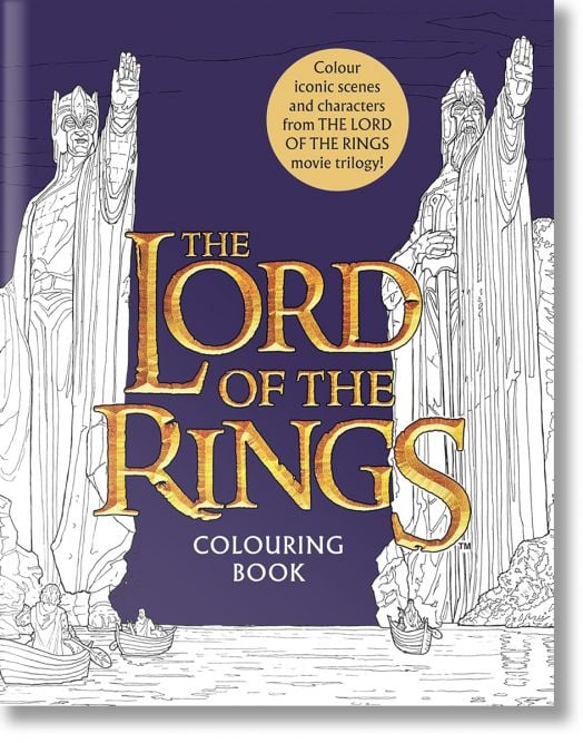 The Lord of the Rings Movie Trilogy Colouring Book