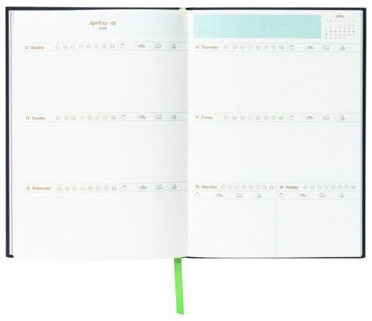 Седмичен планер Grupo Erik Frida Kahlo за 17 месеца - август 2025 / декември 2026 година