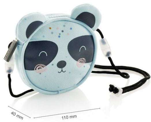 Детска чантичка за през рамо Miquelrius Wild Puppies - Панда