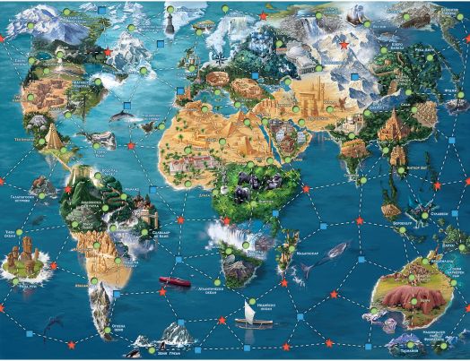 Настолна игра: Експедиции около света