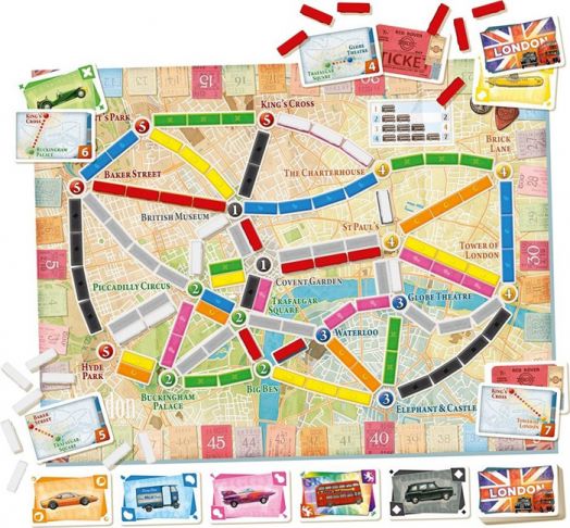 Настолна игра: Ticket To Ride London