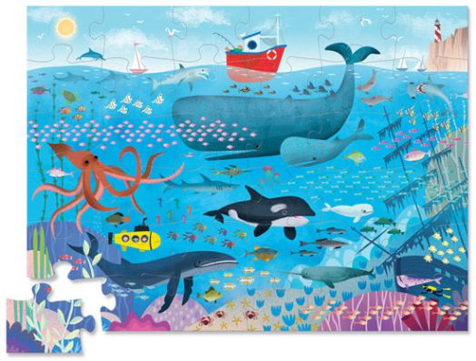 Пъзел Crocodile Creek: Морско дъно, 36 части