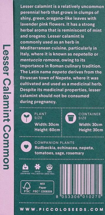 Семена за средиземноморски билки Piccolo, 3 вида