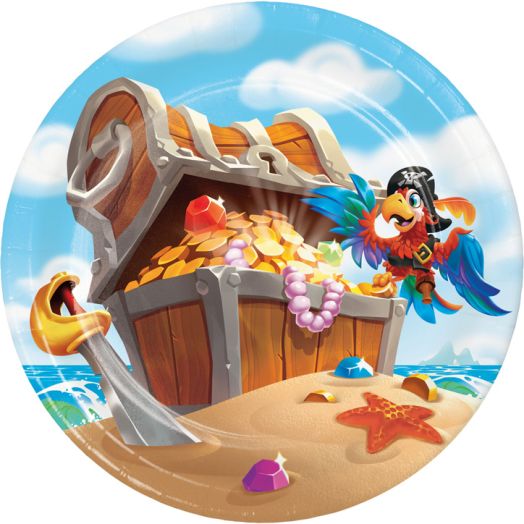 Чинийки Creative Party - Pirate Treasure, 18 см.