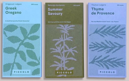 Семена за френски сушени билки Piccolo, 3 вида