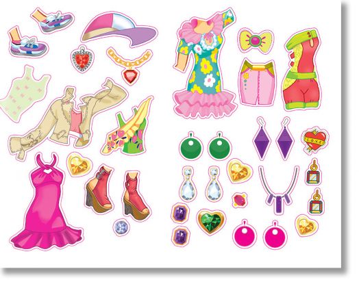 Оцвети: Модно шоу + стикери