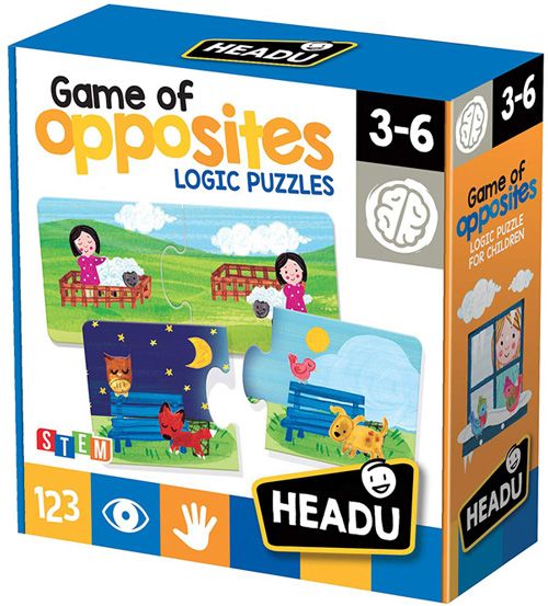 Игра-пъзел Headu - Противоположности
