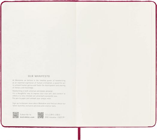 Тефтер Moleskine Velvet Pink в кутия