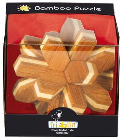 3D пъзел от бамбук - Crystal