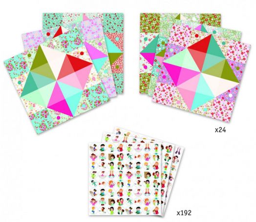 Творчески комплект Djeco Оригами: Fortune Tellers