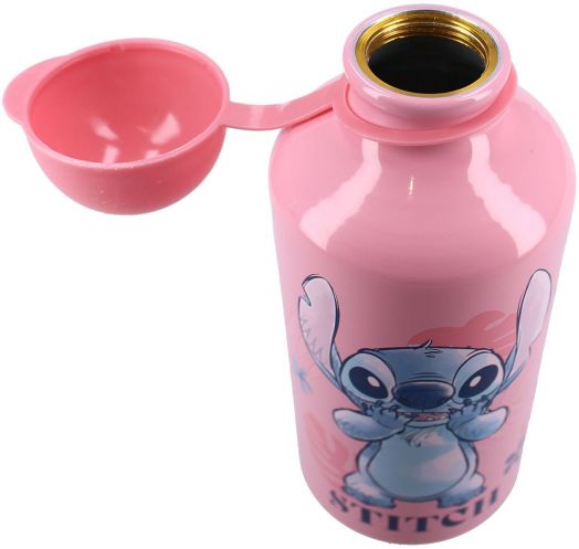 Алуминиева бутилка Vadobag Stitch - Let's Eat, 500 мл.