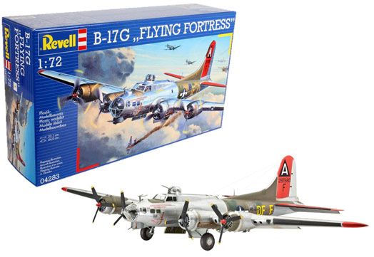 Сглобяем модел Revell - B-17G Flying Fortress