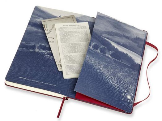 Класически тефтер Moleskine Limited Editions Harry Potter The Marauder’s Map с твърди корици и линирани страници