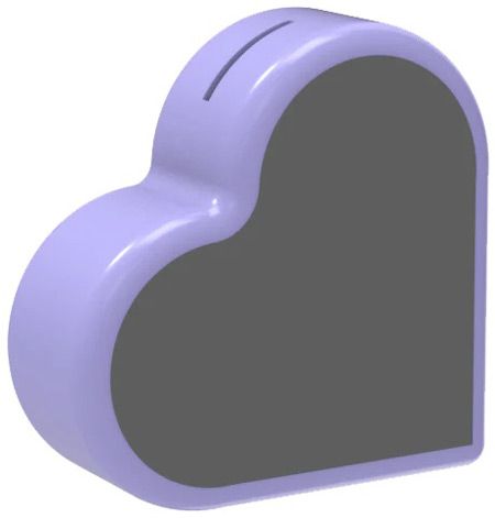 Касичка и дъска за писане с тебешир