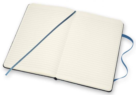 Тефтер Moleskine Limited Editions Blend Collection Blue Tissu с твърди корици и линирани страници