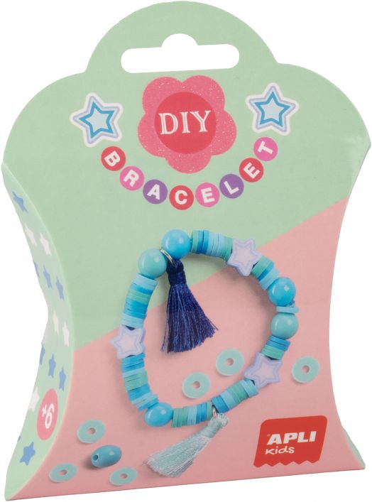 Креативен комплект Apli Kids - Направи си сам гривна, звезда