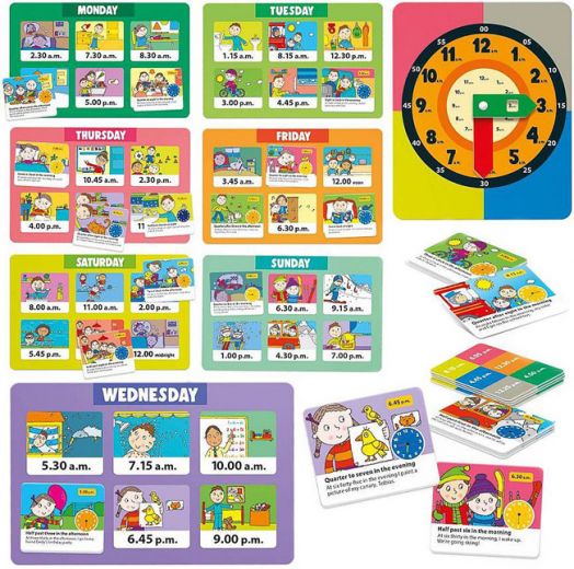 Образователен комплект Headu - Колко е часът