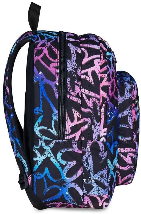 Ученическа раница Seven Freethink Lavender с две отделения и USB порт