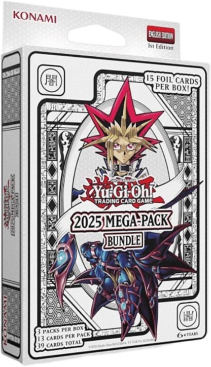 Карти за игра Yu-Gi-Oh! 2025 Mega-Pack Bundle Tuckbox