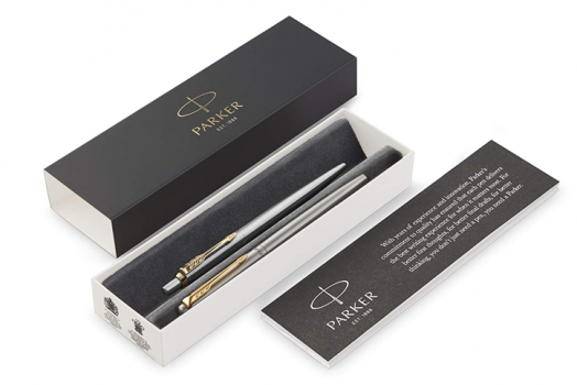 Комплект Parker - Химикалка и писалка Jotter Stainless Steel GT