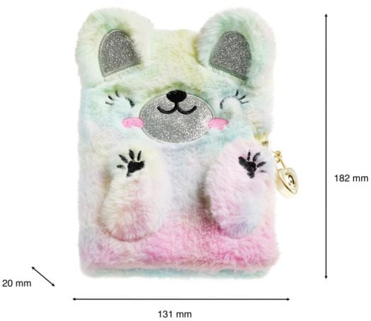 Таен дневник с ключ Miquelrius Back2Fun - Мече