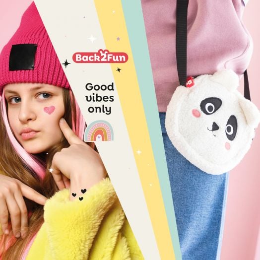 Детска чантичка за през рамо Miquelrius - Панда