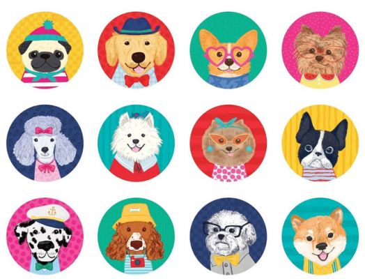 Мини мемори игра Mudpuppy - Портрети на кучета