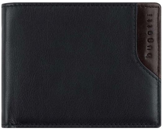 Мъжки портфейл Bugatti Corso DeLuxe Wallet, черен