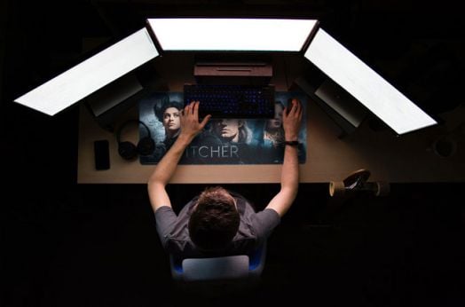 Геймърска подложка за бюро The Witcher