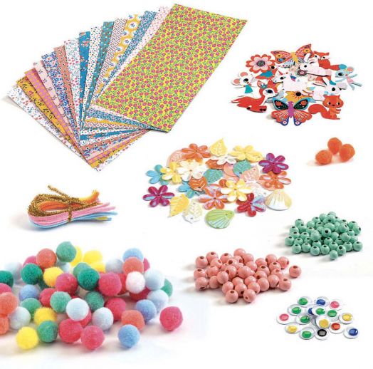 Творчески комплект Djeco - Креативни животни