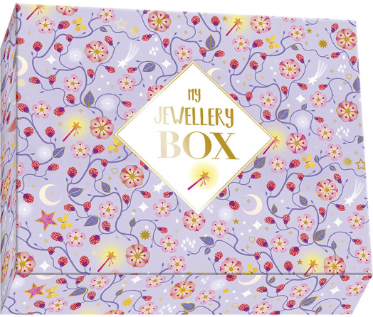 Творчески комплект Janod - 4 бижута с флаконче вълшебен прашец