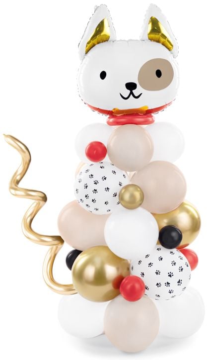 Букет от балони PartyDeco - Куче