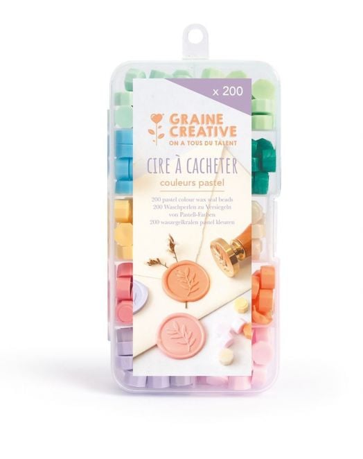 Восък за печати Graine Creative в пастелни цветове