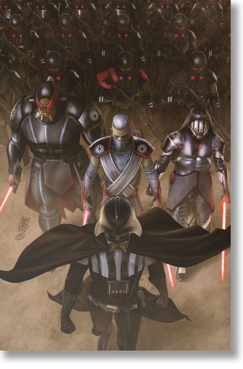 Star Wars: Дарт Вейдър, Тъмен ситски лорд, том 3, Пламтящите морета