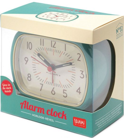 Будилник Legami, светлосин