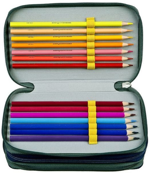 Пълен ученически несесер Undercover Harry Potter с три отделения