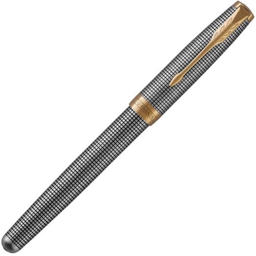Писалка Parker Royal Sonnet Chiselled Silver GT