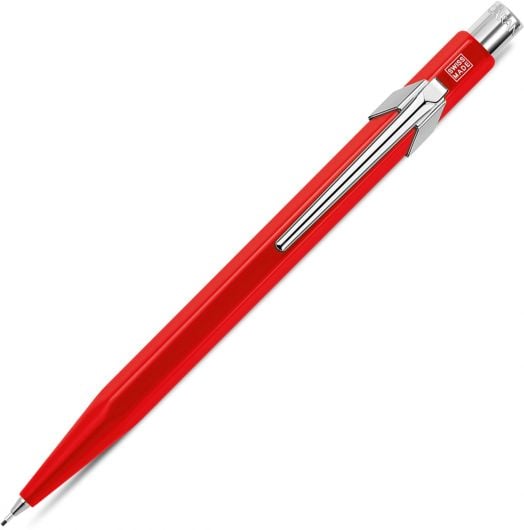 Автоматичен молив Caran d'Ache 844 Metal Collection, червен