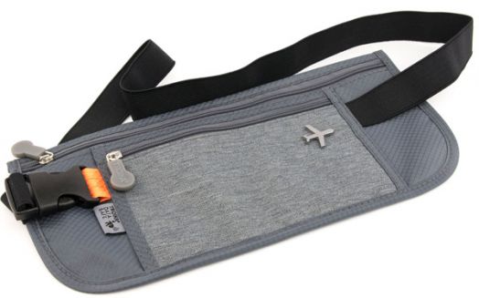 Чанта за през кръста Troika, сива